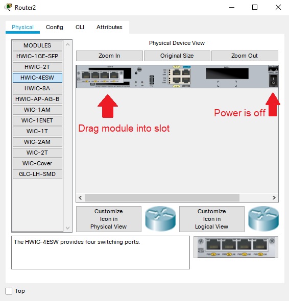 Adding modules