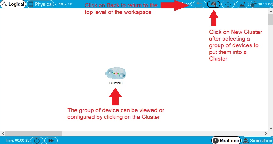 Creating clusters